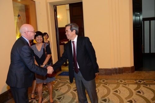 Thống đốc NHNN Nguyễn Văn Bình tiếp Trưởng đại diện IMF tại Việt Nam